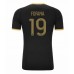 Maillot de foot AS Monaco Youssouf Fofana #19 Extérieur vêtements 2023-24 Manches Courtes